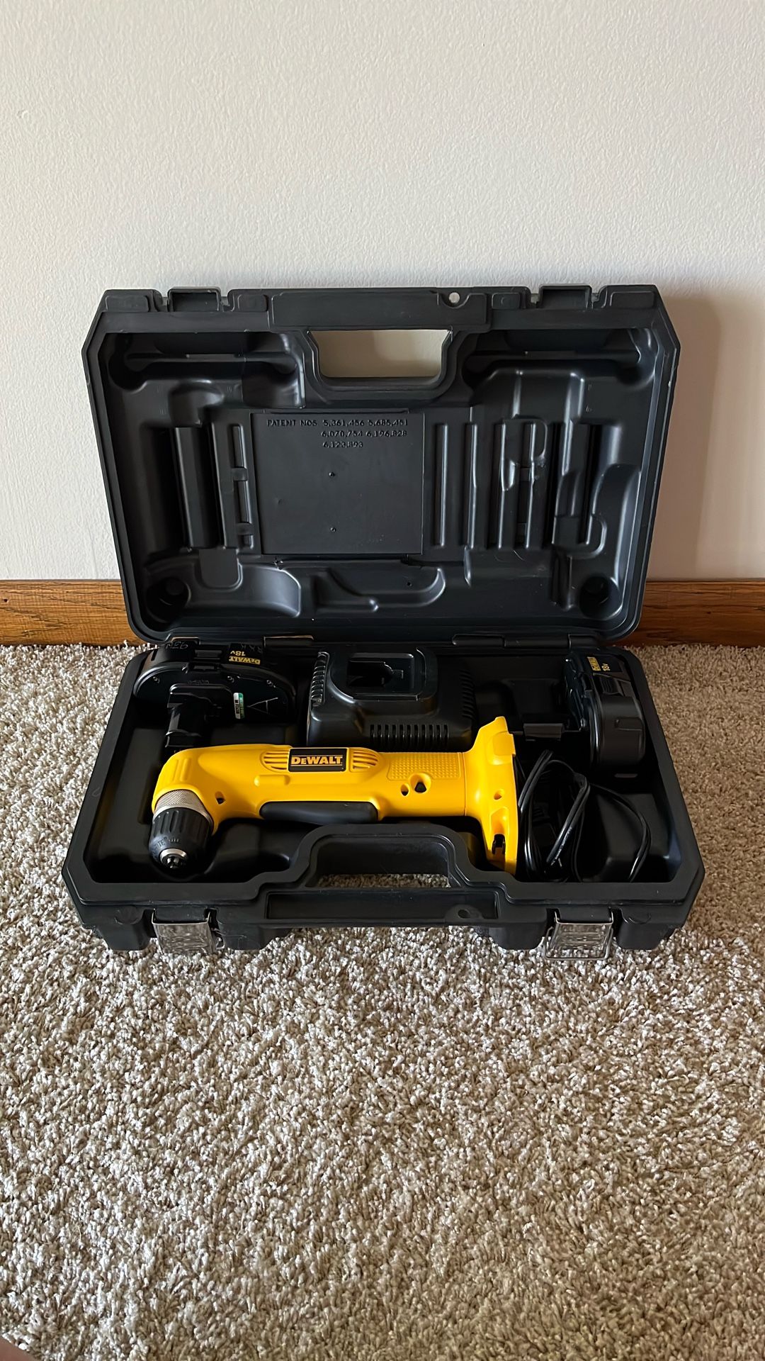 DeWalt DW960 Right Angle Cordless Drill