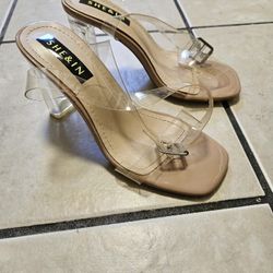 Clear Heels 6.5