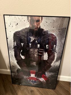 Marvel poster Captain America