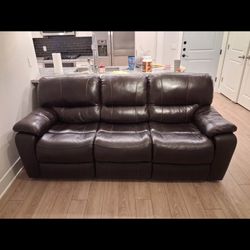 Leather Couch