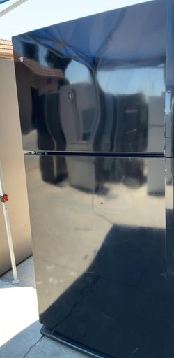 Whirlpool Top Mount Black Refrigerator Fridge
