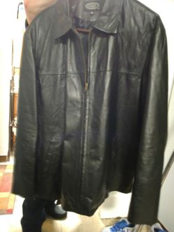 Men's leather jacket