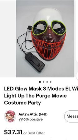 Led masks many available