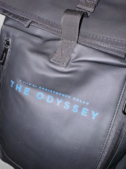 The Odyssey Christopher Nolan Movie Promotional Backpack   Very Rare, very Exclusive. hard to find.