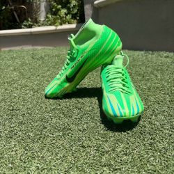 Green Nike Cleats