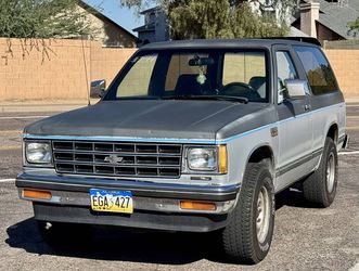 🚨 Auction this Saturday - 1987 Chevrolet S-10 Blazer 4x4 2 Door SUV