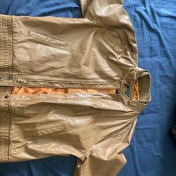 Saxony Leather Brown Jacket