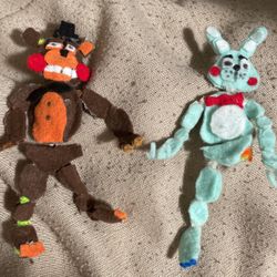 toy freddy and bonnie custom toys