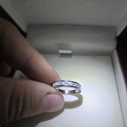 Woman's Size 6, Princess Cut Ring