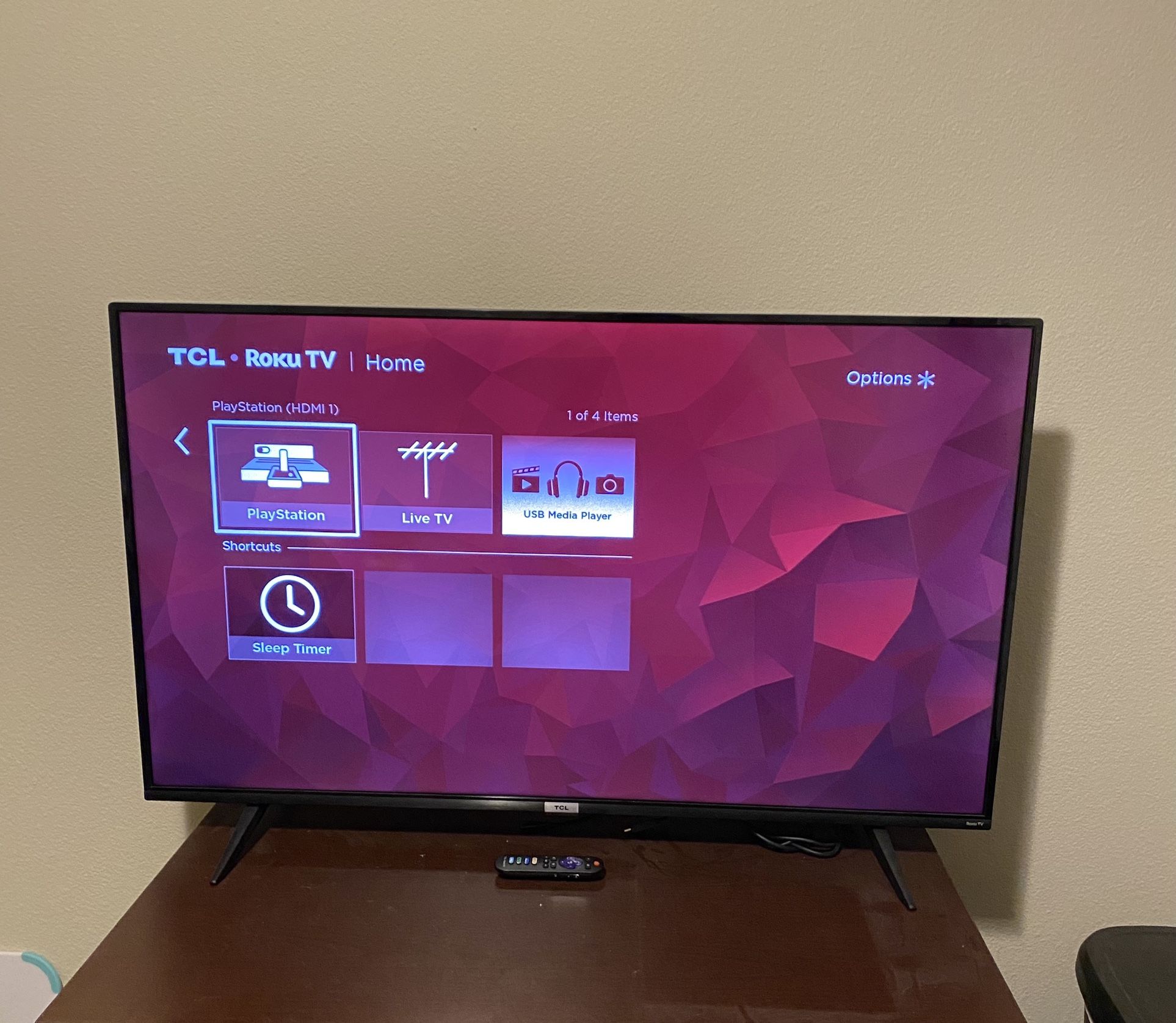 TCL - 50” Class 4 Series 4K UHD Smart Roku TV