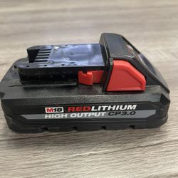 MILWAUKEE CP3.0 RED LITHIUM BATTERY