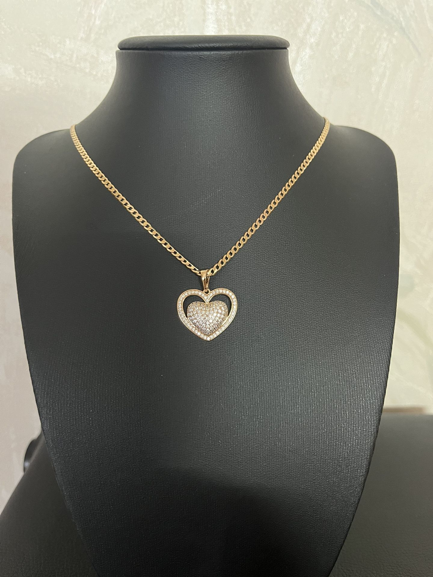 Gold plated necklace