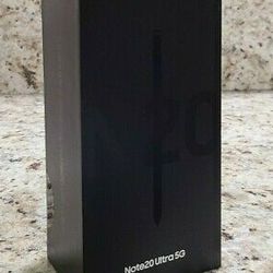 Samsung Galaxy NOTE 20 ULTRA Factory UNLOCKED SM-N986U1 128GB BLACK NOTE20 NEW

