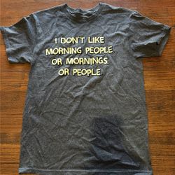 Men Clothes Size Small Funny Novelty T Shirt 