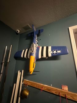P51 RC plane (never flown)