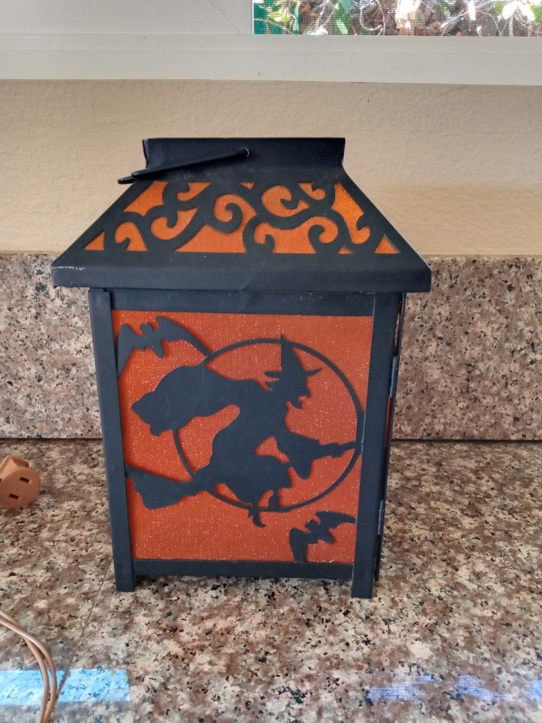 Halloween Witch Candle Battery Operated 