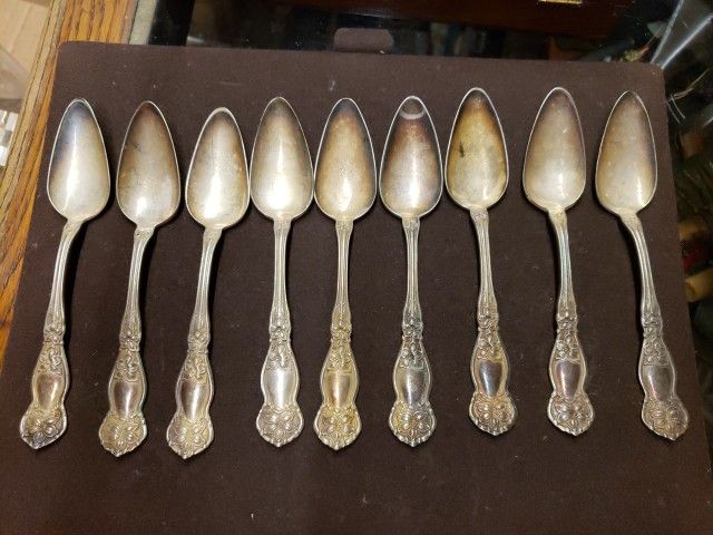 WM Rogers & Son Silverware Spoons Orange Blossom Design