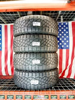 4 Used Tires Size: LT265/60R20  Goodyear Wrangler Territory MT All-Terrain Tire for Jeeps, 4x4 SUVs & Trucks LT 265 60 20 Off-Road All-Terrain