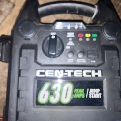 Centech 630 Peak Amps Battery Jump box