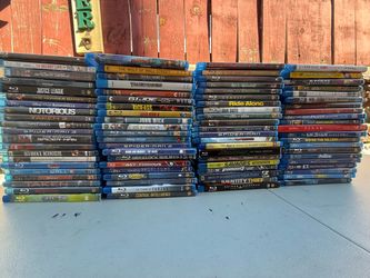 Large Lot of Blu-ray Movies (70+ Titles)