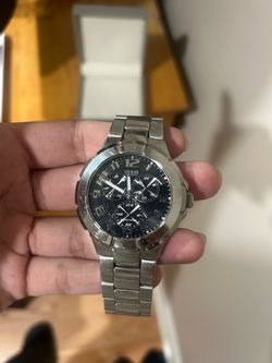 Silver Guess watch men’s