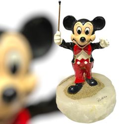 Vintage Disney 1993 Ron Lee Mickey Mouse BANDLEADER -Rare Limited Edition.