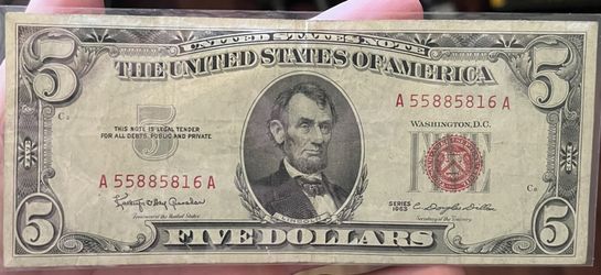 1963 5$ Bill