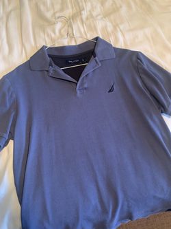 Nautica Blue Polo Shirt for Men - Size Small