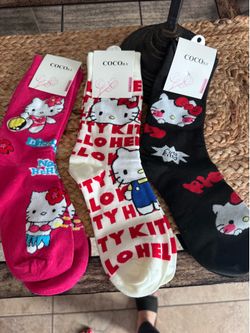 Hello kitty socks
