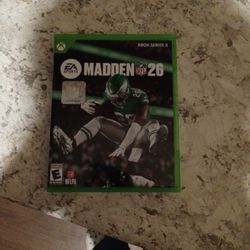 Madden 26 Xbox Series X