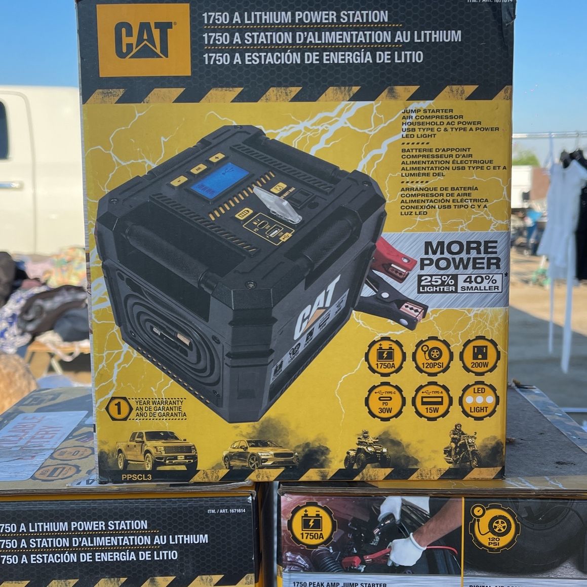 CAT 1750 A LITHIUM POWER STATION 