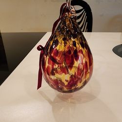Hand blown ornament