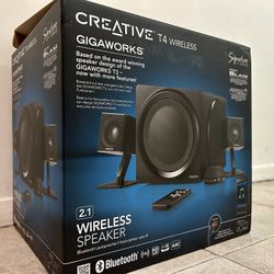 Creative T4 Wireless 2.1 Speaker 