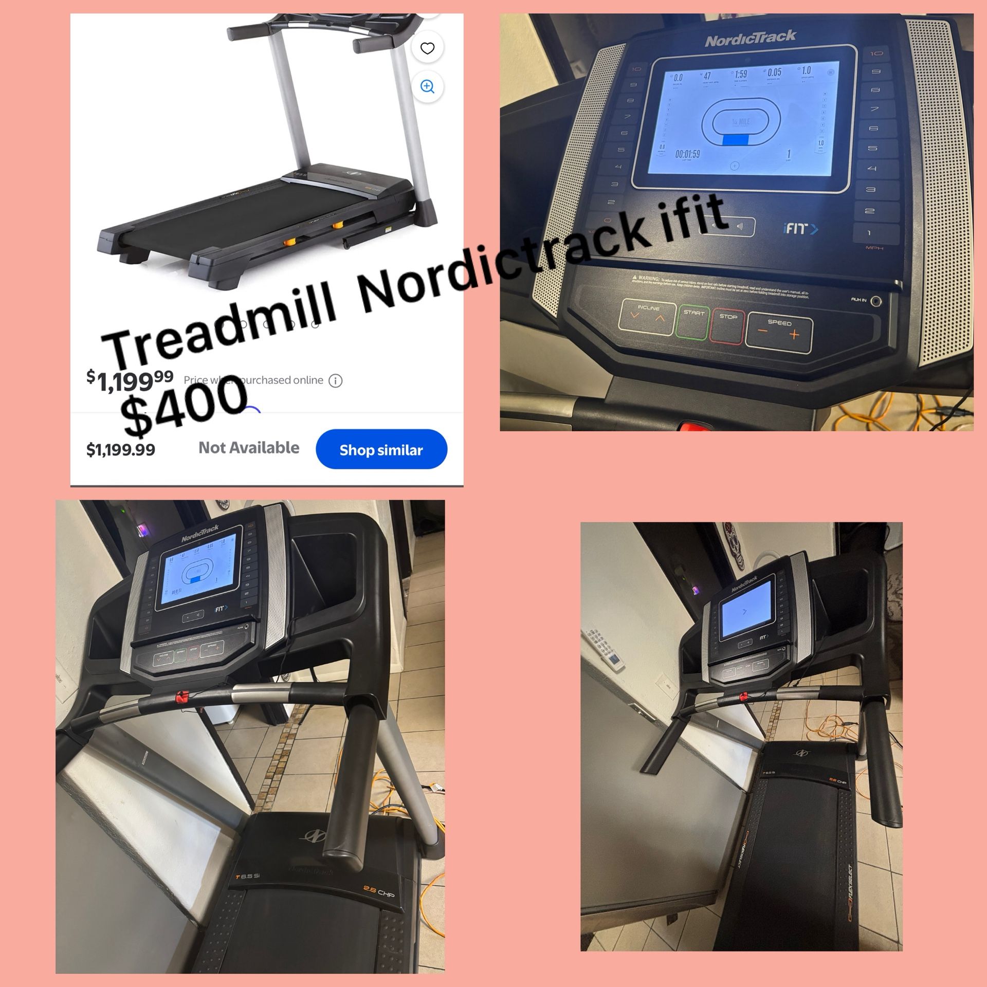 Treadmill (WiFi) Corredora