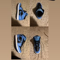 Air Jordan 1 Mid university Blue 