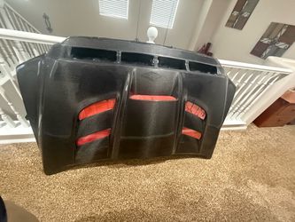 2nd gen toyota tundra carbon fiber hood and front grill
