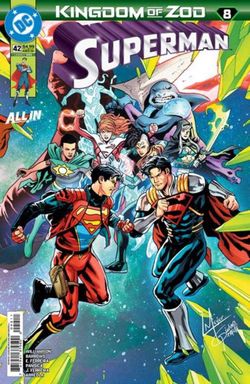 Superman #42 Cover A Lucas Meyer Connecting (Kingdom Of Zod)