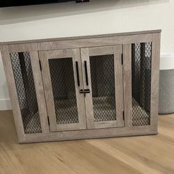 Wooden Dog Crate