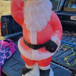 Blow Mold Santa Claus
