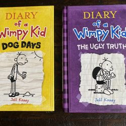 📕Diary of a Wimpy Kid Books x5 (4 NEW/1 USED)