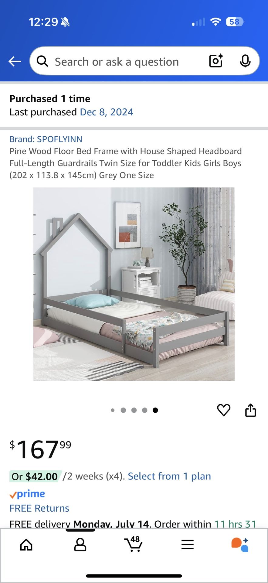 Twin Bed Frame