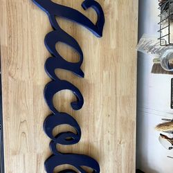 Handcut Name Signs 
