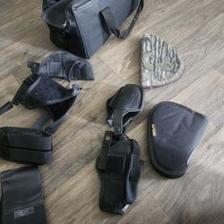 Gun Holsters And Bag