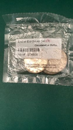 End of Era Silver Set (3 )