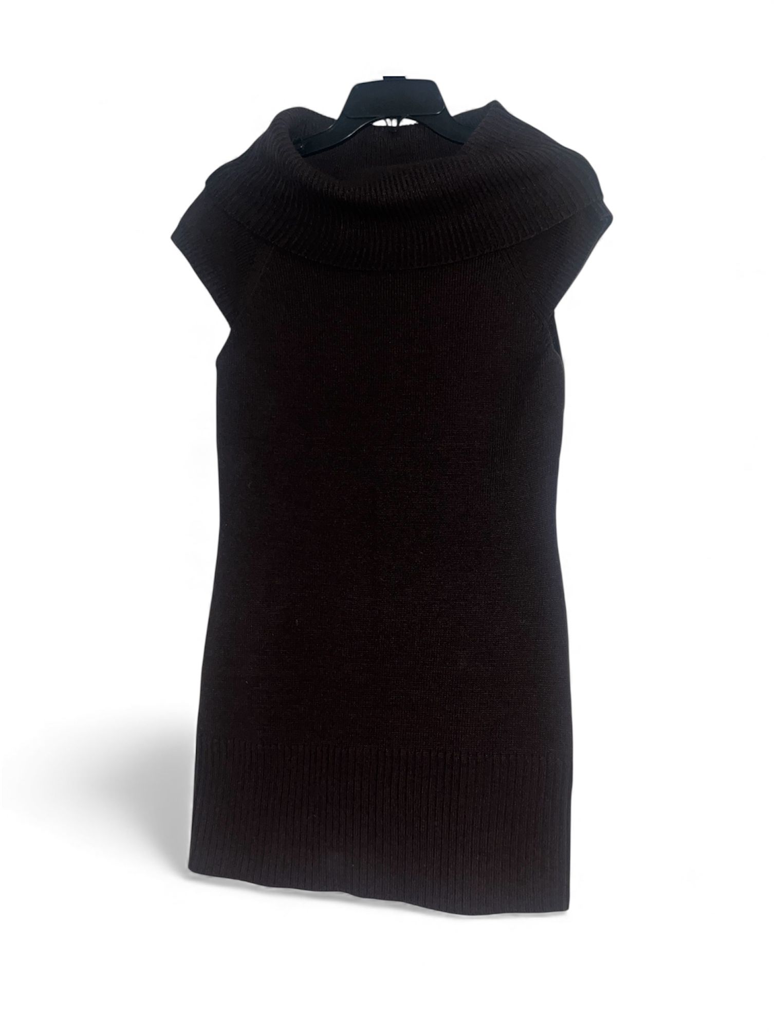 Dark Brown Cowl Neck Sweater Dress