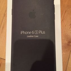 NEW IN BOX APPLE IPHONE 6s Plus LEATHER CASE