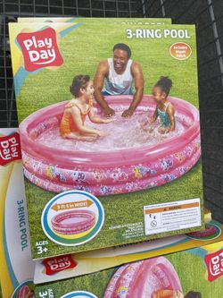 3 ring Inflatable Pool