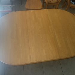 Acacia Wood Dining Table