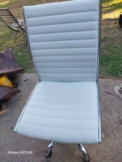 White office chair