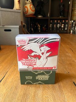 White Flare Elite Trainer Box